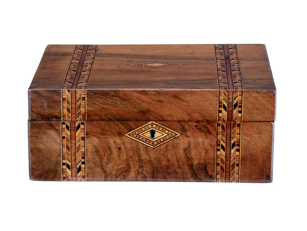 19th Century Tunbridge Ware Writing Box