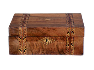 19th Century Tunbridge Ware Writing Box — thumbnail 1