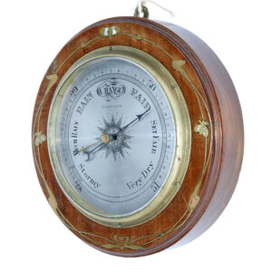 Late 19th Century Art Nouveau Barometer — thumbnail 3