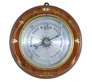 Late 19th Century Art Nouveau Barometer — thumbnail 1