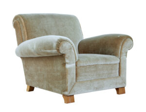 Early 20th Century Art Deco Lounge Chair — thumbnail 2