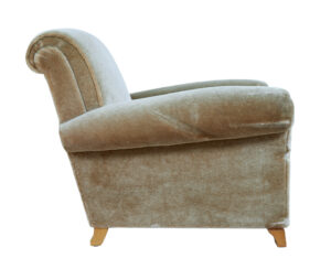 Early 20th Century Art Deco Lounge Chair — thumbnail 3