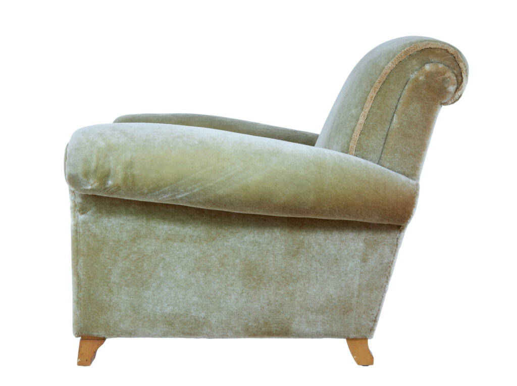 Early 20th Century Art Deco Lounge Chair — image 5