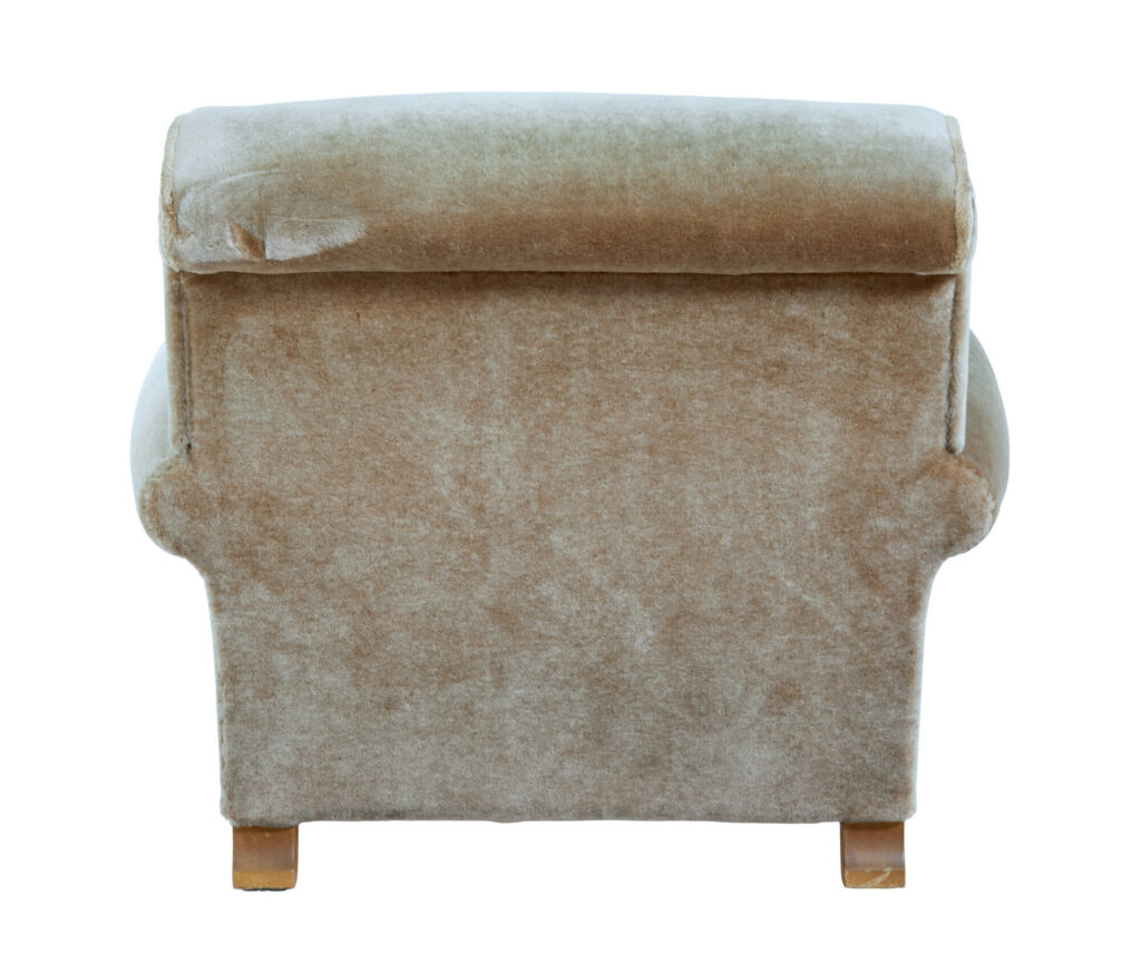 Early 20th Century Art Deco Lounge Chair — image 4