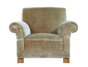 Early 20th Century Art Deco Lounge Chair — thumbnail 6