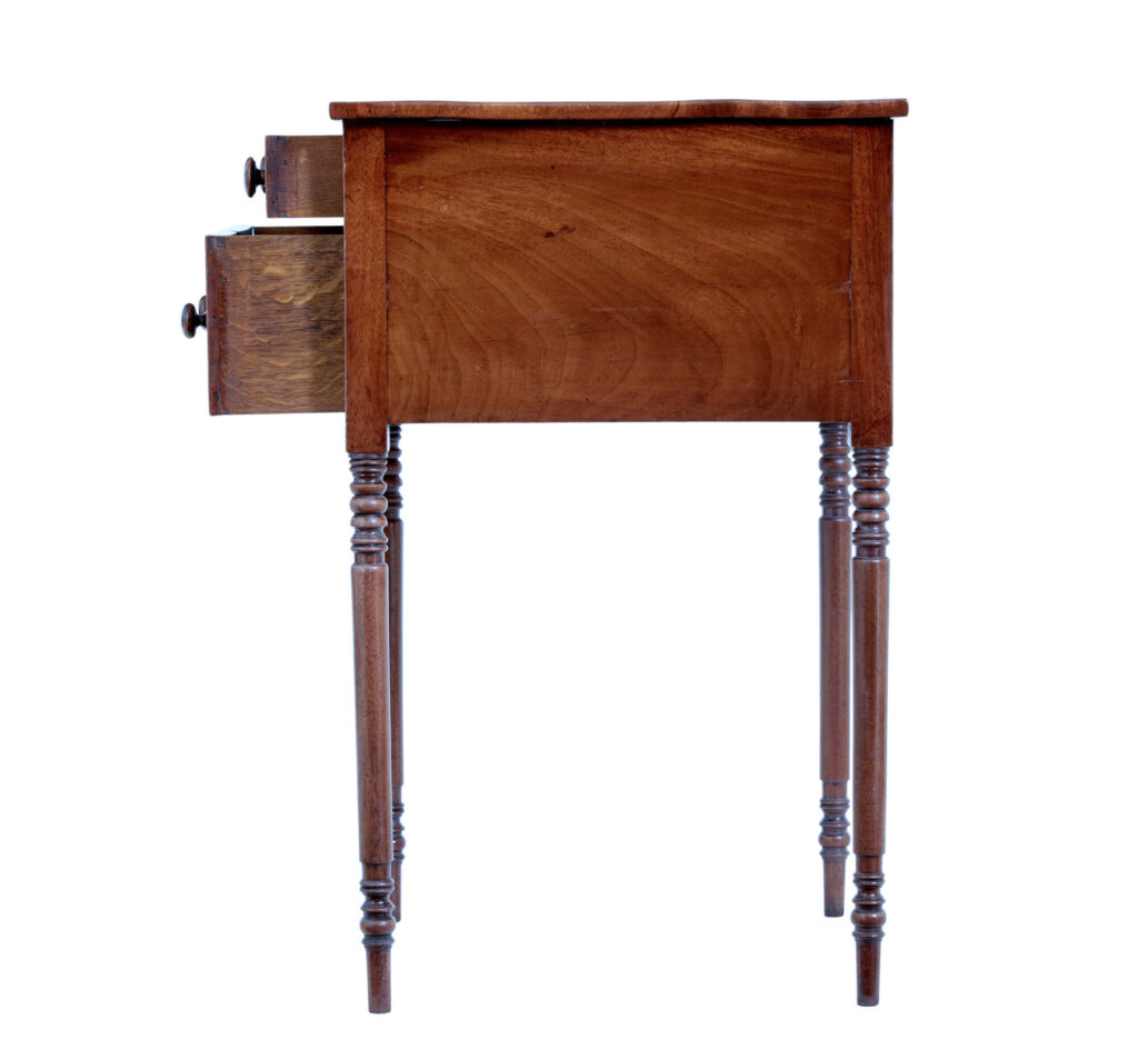 Early Victorian Mahogany Side Table — image 7