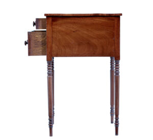 Early Victorian Mahogany Side Table — thumbnail 7