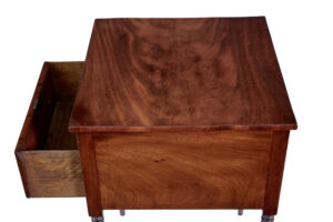 Early Victorian Mahogany Side Table — thumbnail 3