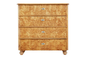 19th Century Swedish Burr Birch Chest of Drawers — thumbnail 6
