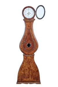 Swedish 19th Century Birch Mora Clock — thumbnail 9