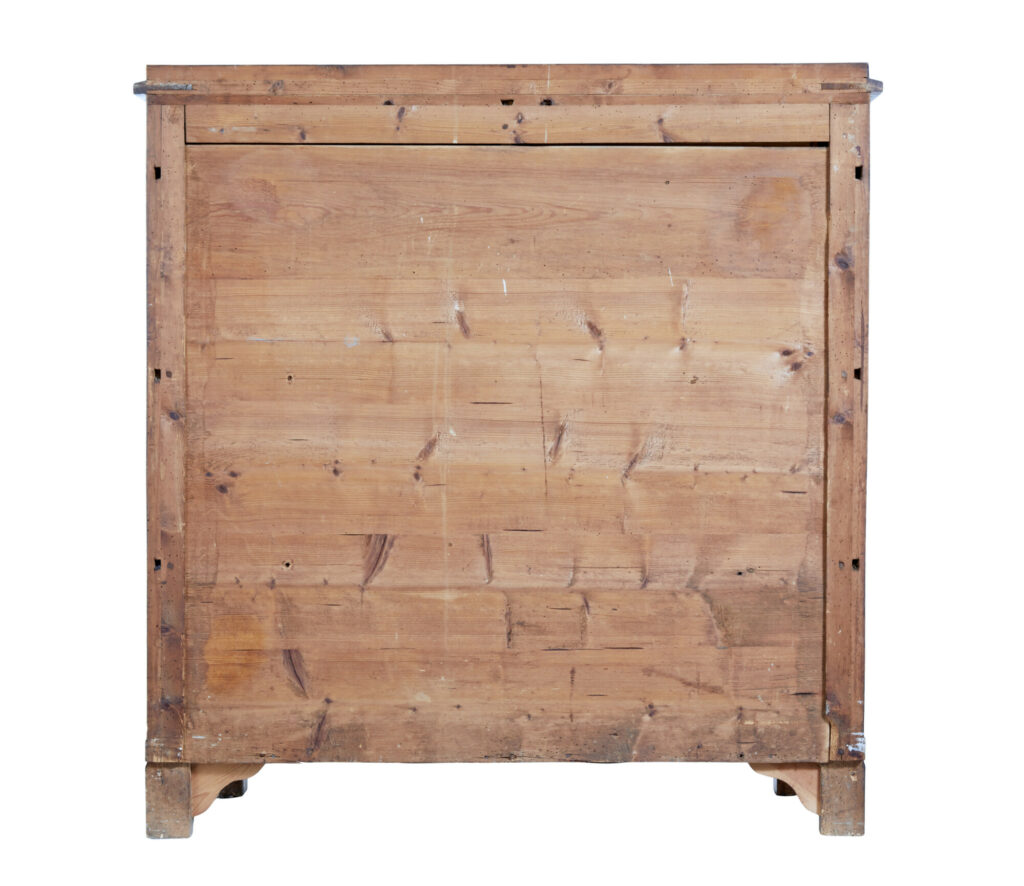 Mid 19th Century Swedish Birch Linen Cupboard — image 3