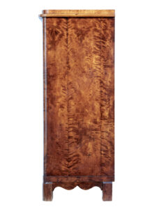 Mid 19th Century Swedish Birch Linen Cupboard — thumbnail 4
