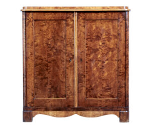 Mid 19th Century Swedish Birch Linen Cupboard — thumbnail 6