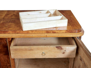 Mid 19th Century Swedish Birch Linen Cupboard — thumbnail 7