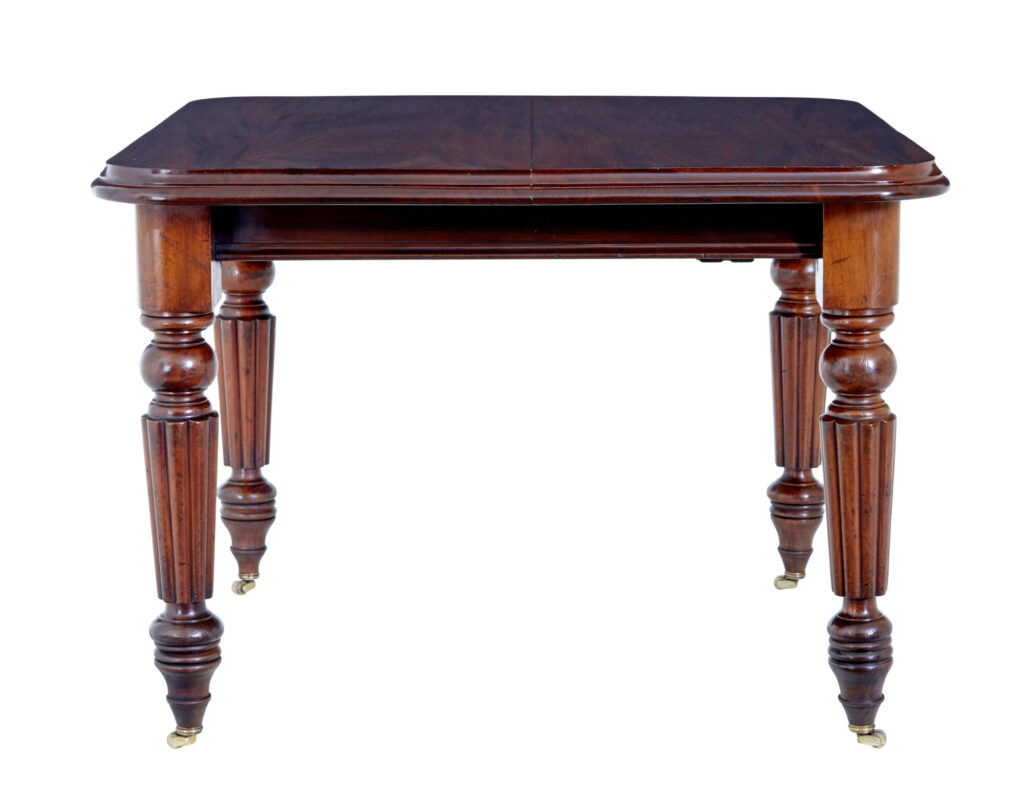 19th Century High Victorian Extending Mahogany Dining Table — image 2