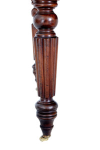 19th Century High Victorian Extending Mahogany Dining Table — thumbnail 3