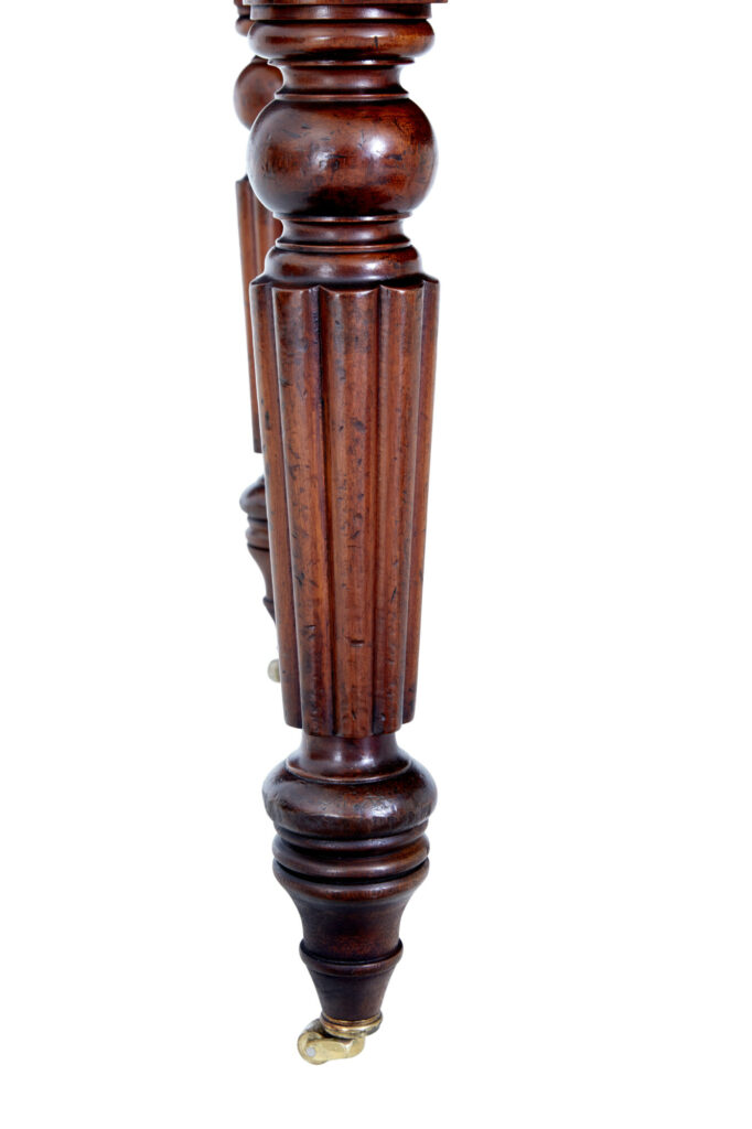 19th Century High Victorian Extending Mahogany Dining Table — image 3
