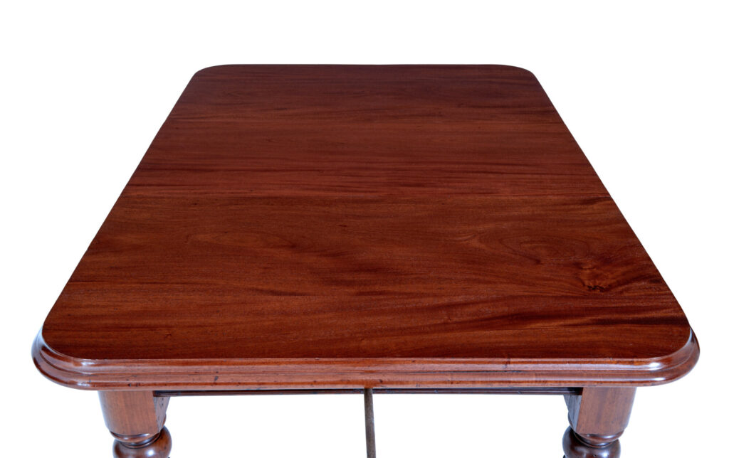 19th Century High Victorian Extending Mahogany Dining Table — image 7
