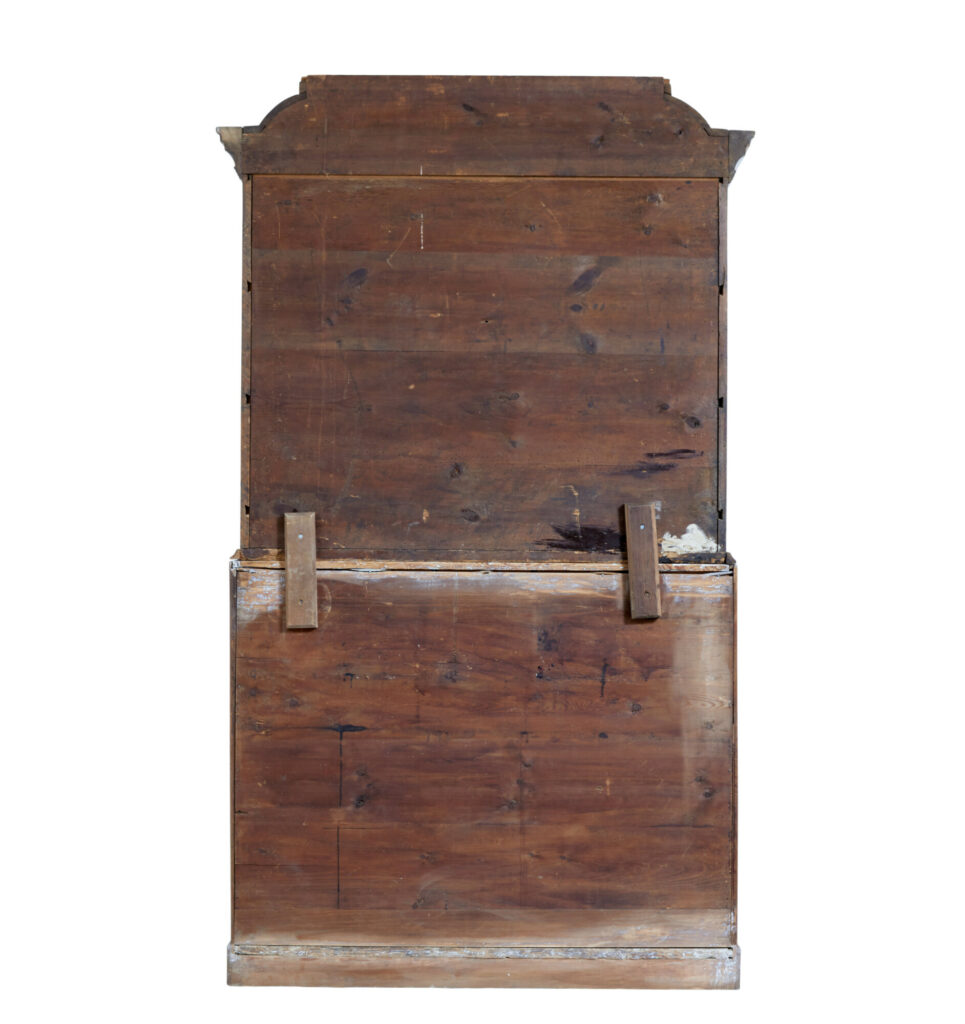 Swedish 19th Century Birch Inlaid Bureau Bookcase — image 8