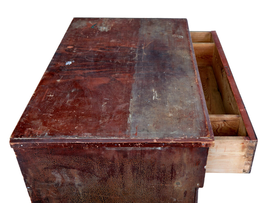 19th Century Hand Painted Chest of Drawers — image 7