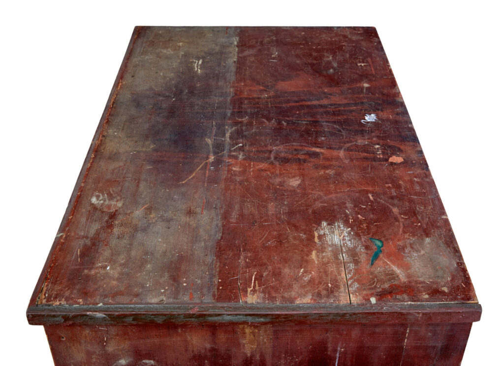 19th Century Hand Painted Chest of Drawers — image 8