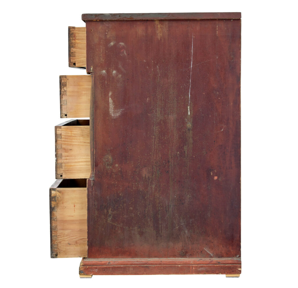 19th Century Hand Painted Chest of Drawers — image 4