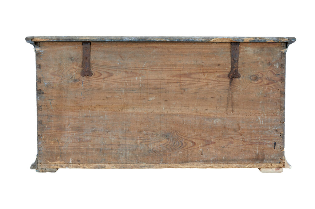 Mid 19th Century Painted Pine Blanket Chest — image 6