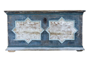 Mid 19th Century Painted Pine Blanket Chest — thumbnail 8