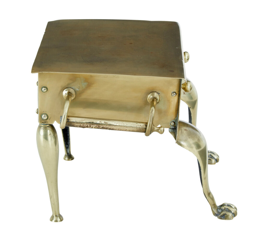 Victorian 19th Century Brass Trivet Footman — image 3