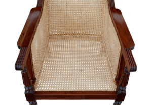 Pair of Bergere Cane Work Lounge Chairs — thumbnail 7
