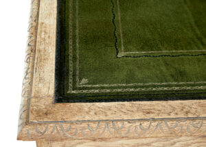 19th Century Green Man Carved Oak Desk — thumbnail 2