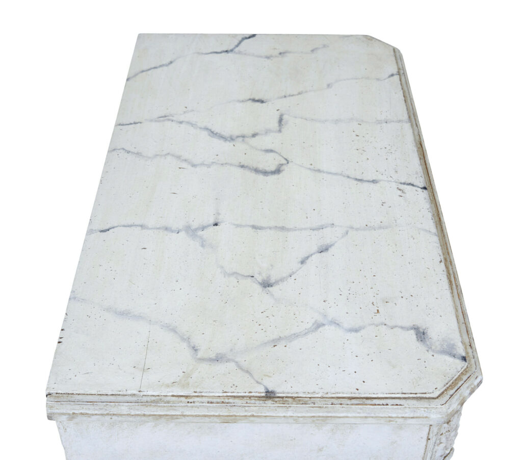 Pair of 19th Century Painted Chest of Drawers — image 4