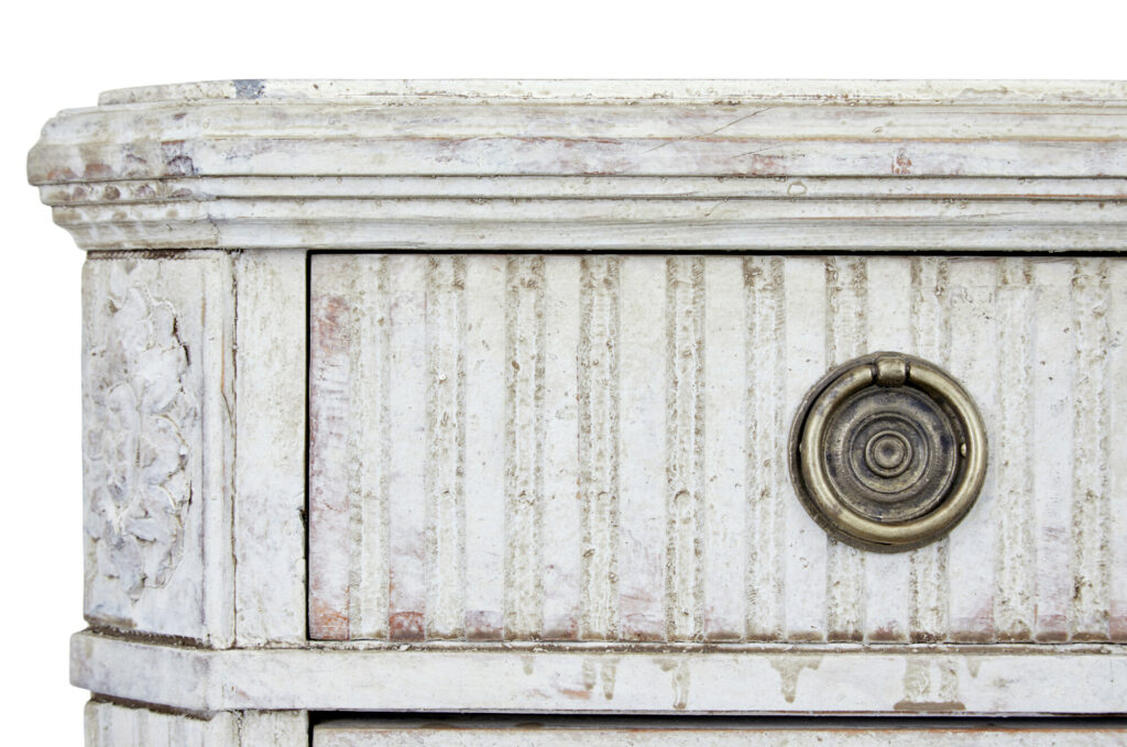 Pair of 19th Century Painted Chest of Drawers — image 6