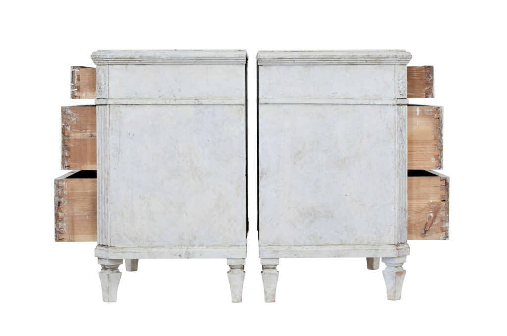 Pair of 19th Century Painted Chest of Drawers — image 9