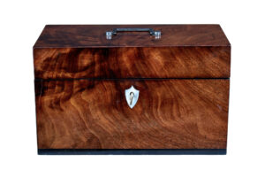 19th Century Regency Mahogany Caddy — thumbnail 1