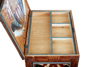 Traditional Mid 20th Century Hand Painted Work Table — thumbnail 4