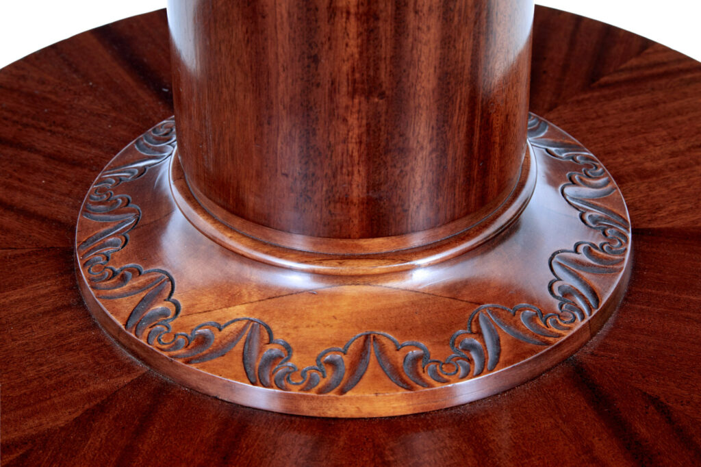 Swedish Art Deco Teak and Birch Coffee Table — image 4