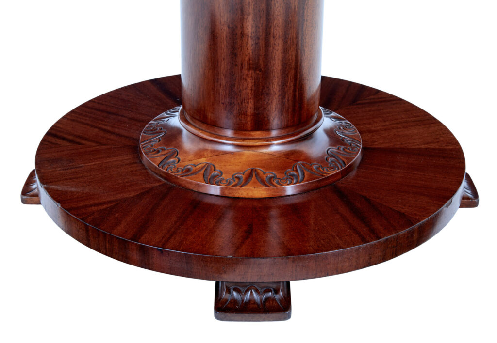Swedish Art Deco Teak and Birch Coffee Table — image 6