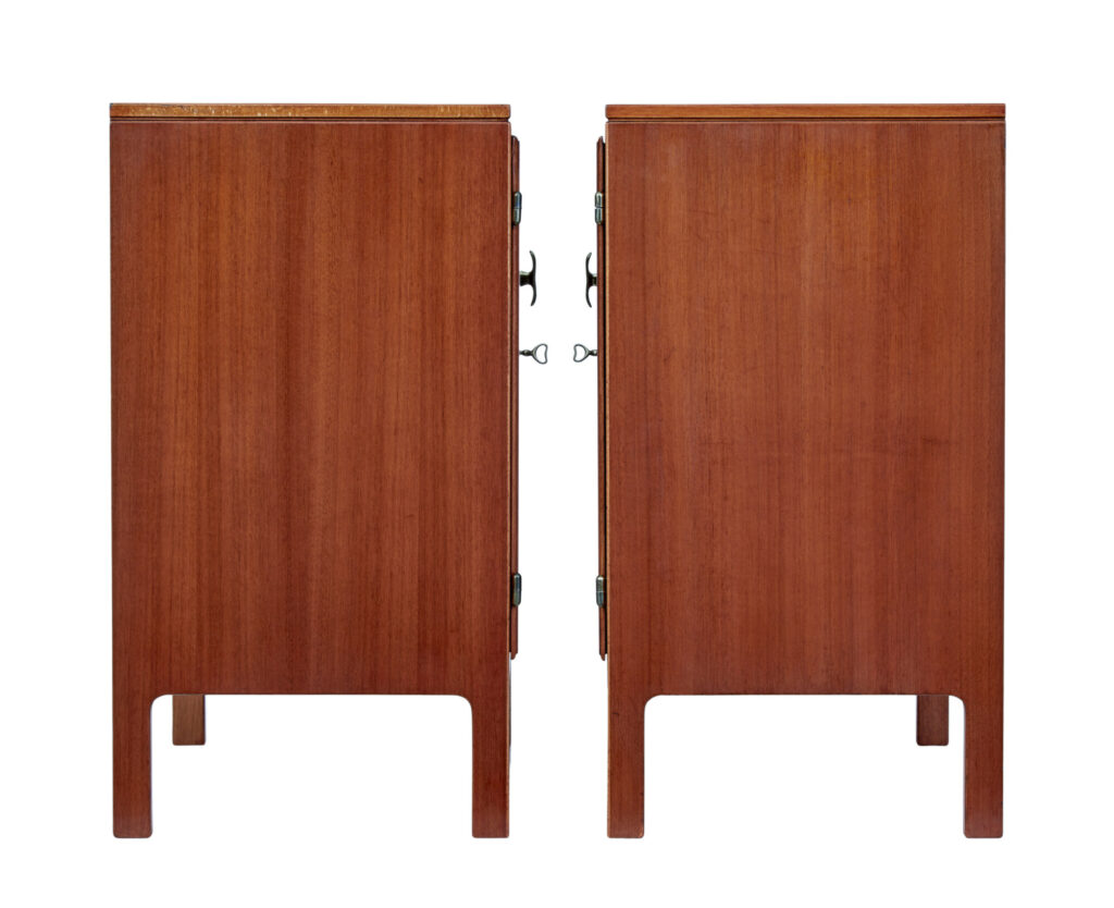 Pair of David Rosen 1950S Mahogany Cabinets for Nordiska Kompaniet — image 6