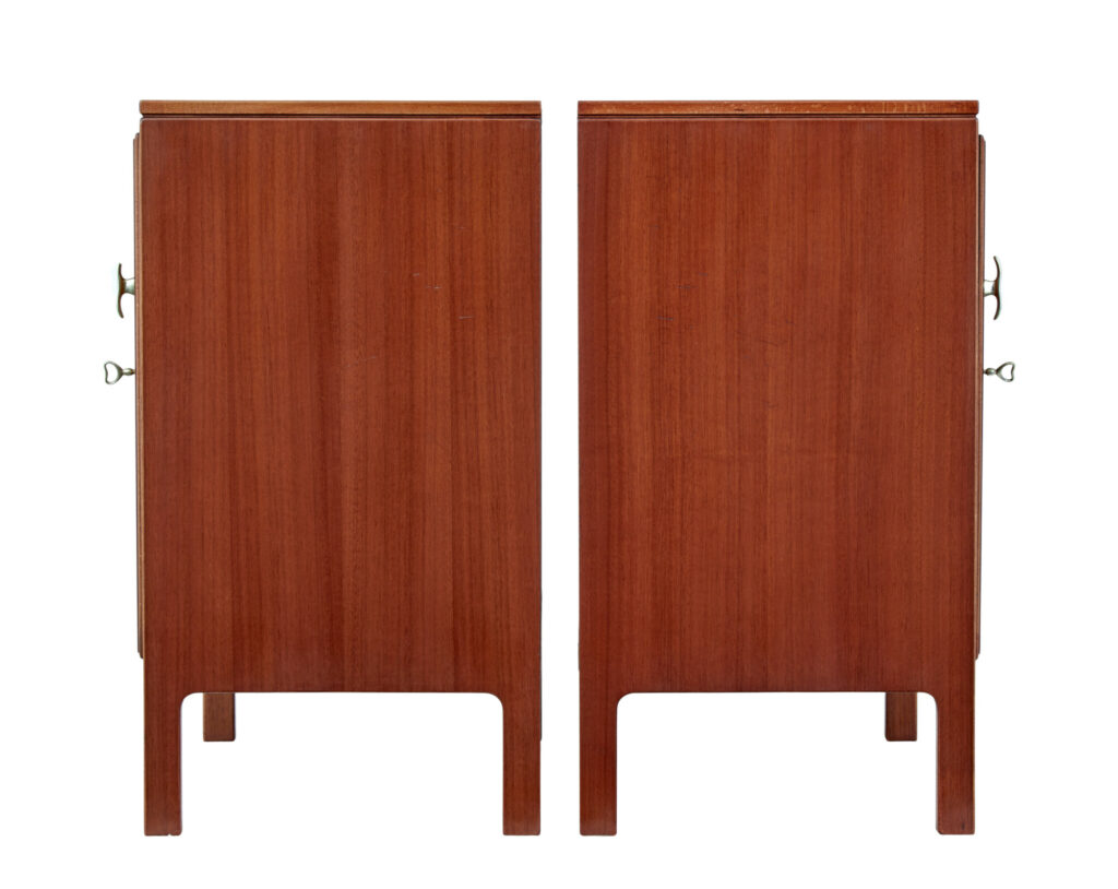 Pair of David Rosen 1950S Mahogany Cabinets for Nordiska Kompaniet — image 7