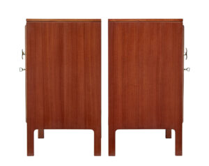 Pair of David Rosen 1950S Mahogany Cabinets for Nordiska Kompaniet — thumbnail 7
