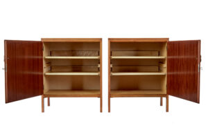 Pair of David Rosen 1950S Mahogany Cabinets for Nordiska Kompaniet — thumbnail 9