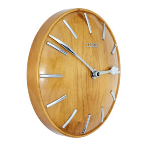 Mid Century Zenith Oak Wall Clock — thumbnail 5