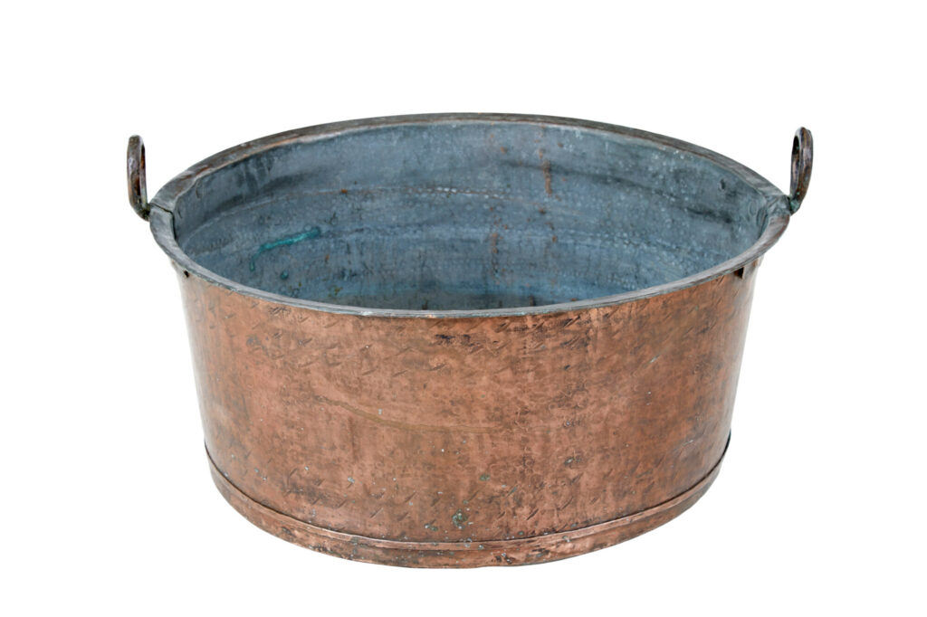 Large 19th Century Copper Vessel