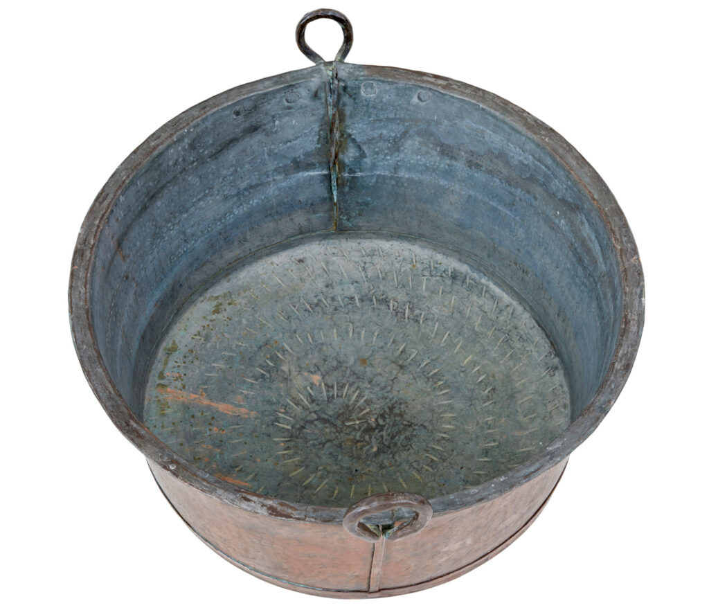 Large 19th Century Copper Vessel — image 3