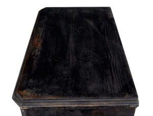 Pair of 19th Century Black Painted Chest of Drawers — thumbnail 2