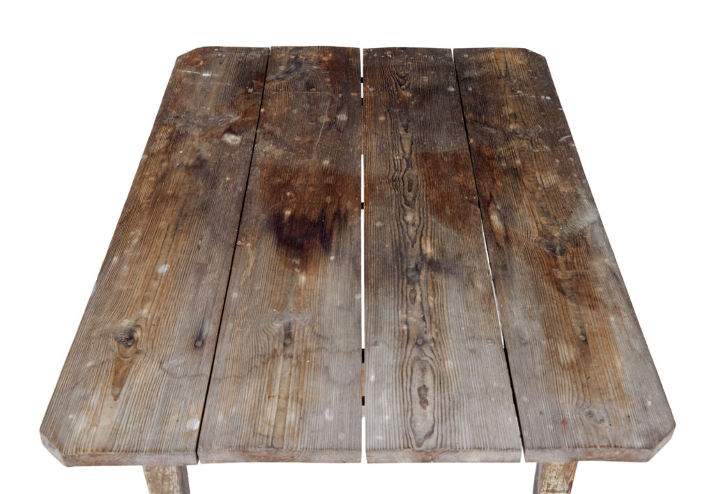 19th Century Swedish Pine Side Table — image 3