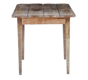 19th Century Swedish Pine Side Table — thumbnail 4