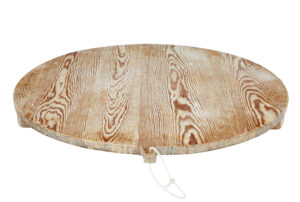 Early 20th Century Pine Table Top Breadboard — thumbnail 2