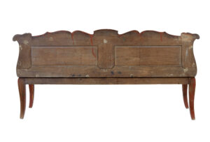Oak 19th Century Painted Swedish Bench — thumbnail 5